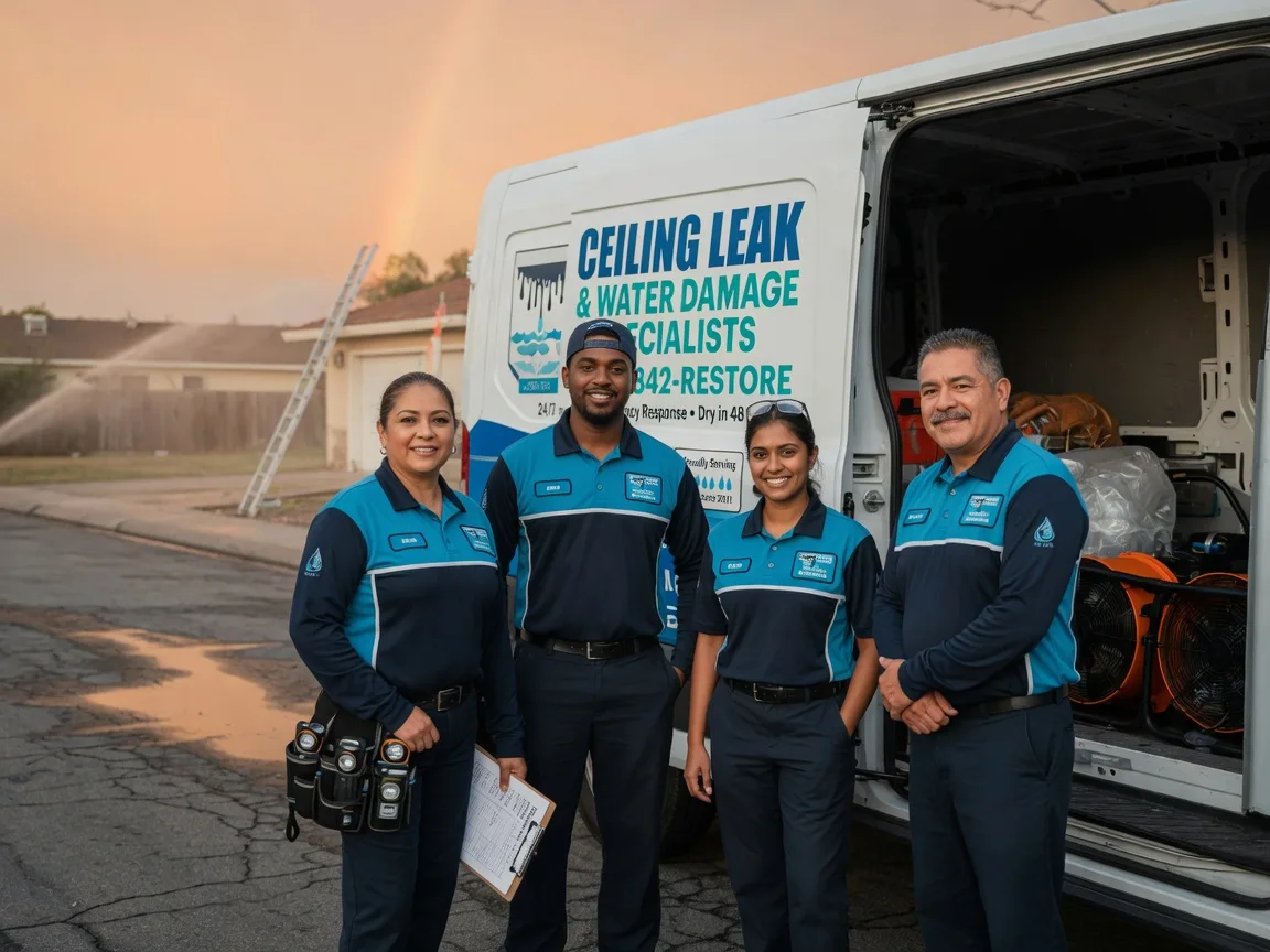 Ceiling Leak Cleanup company in Cable, WI