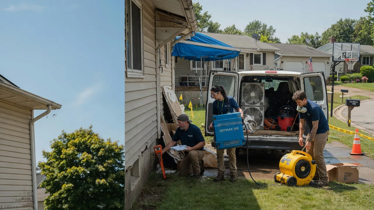 Ceiling Leak Cleanup in Cable, WI near me