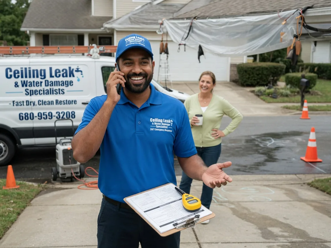 Ceiling Leak Cleanup Cable, WI FAQs